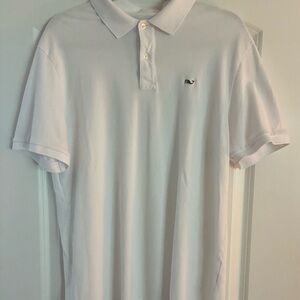 Vineyards Vines White Polo Shirt